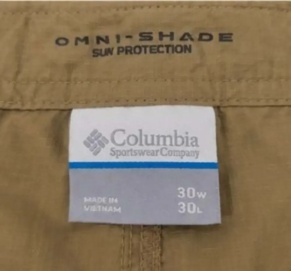 Columbia Sportswear Company Omni-Shade Sun Protection Men's Cargo Hiking Shorts
